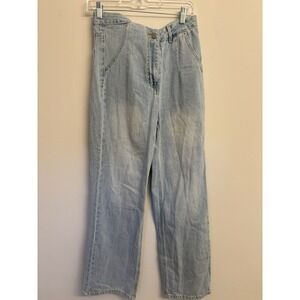 Chuu Korean Fashion Denim One Strap Overalls Jeans 26-M